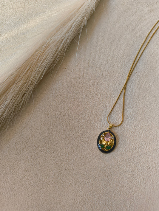 Tulip-flower pendant (anti-tranish)